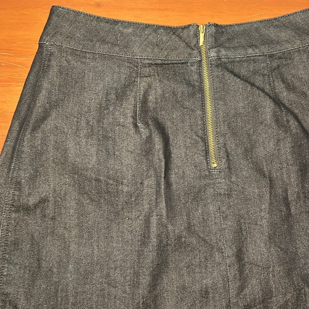 Loft denim skirt